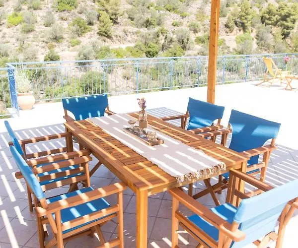 Althea - Cozy With Spacious Terrace Views Apartmán Galatás