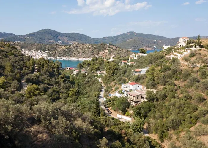 Althea - Cozy With Spacious Terrace Views * Galatás